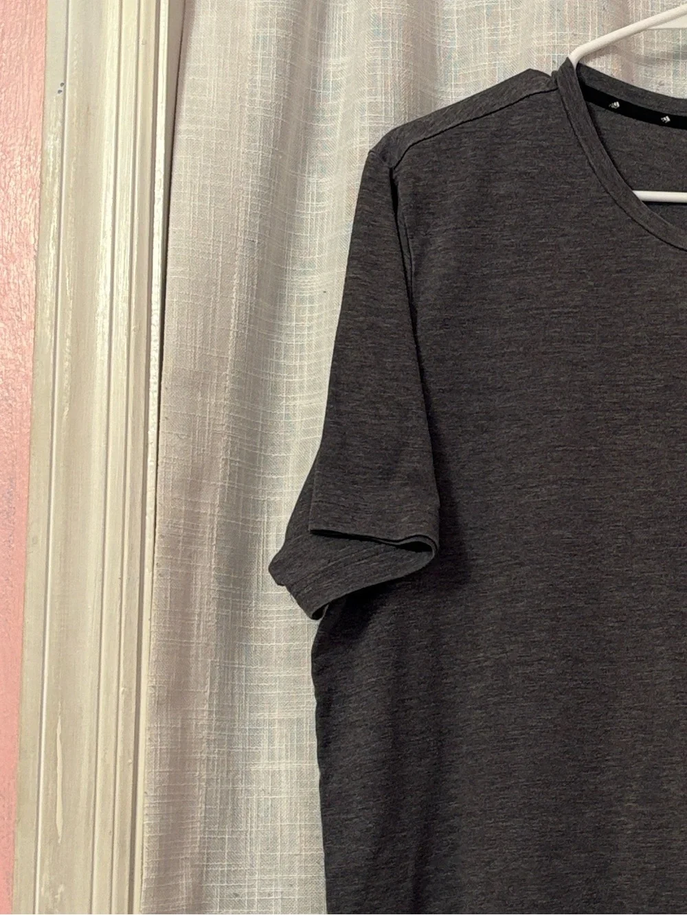 Mens Adidas Gray Primegreen AeroReady Athletic Tee